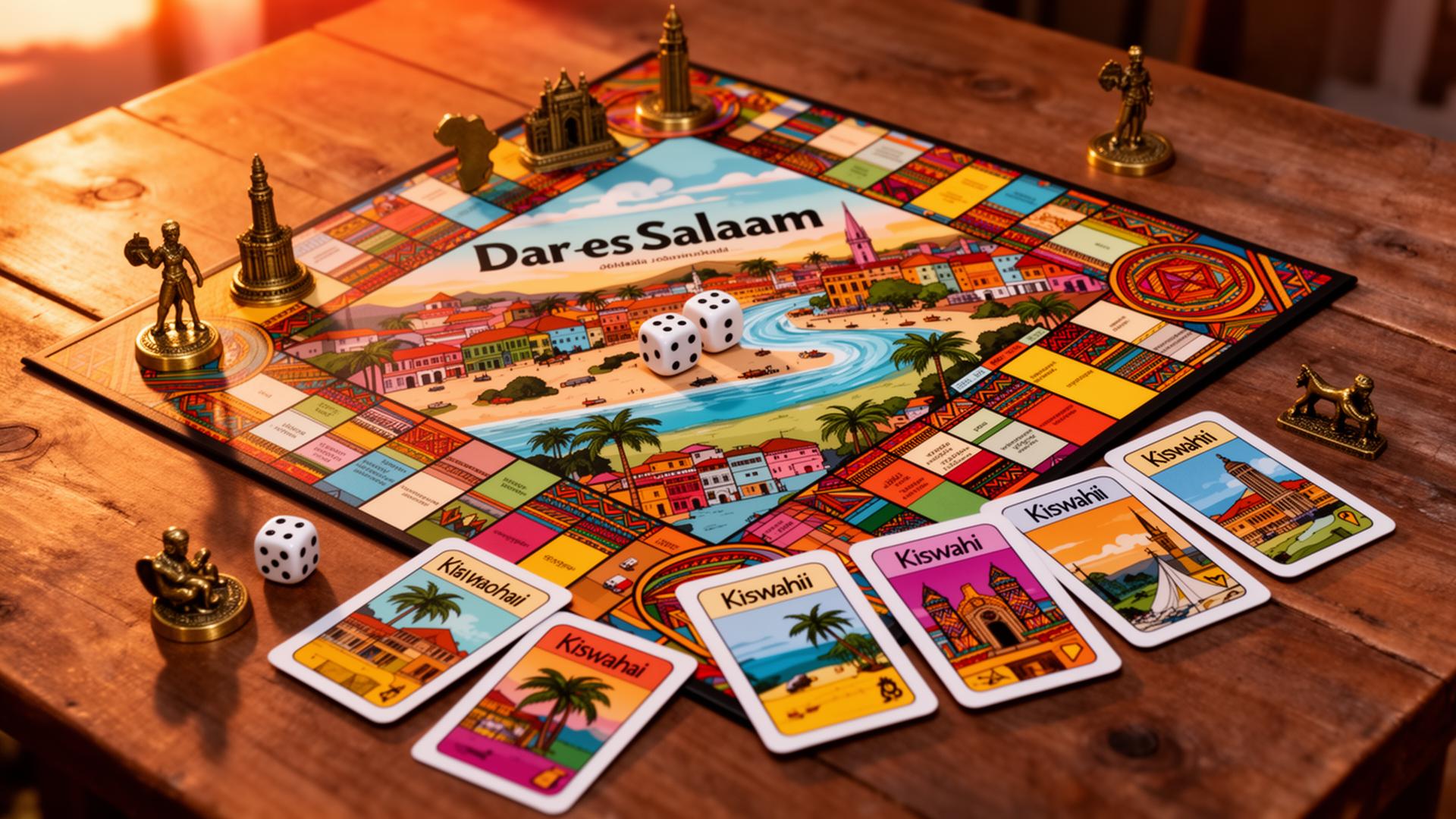 The Bongopoly board