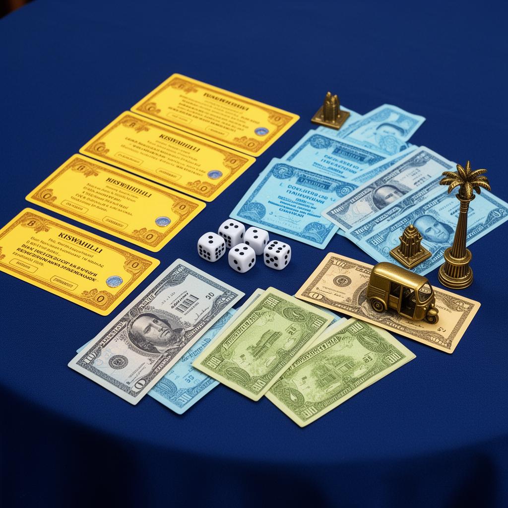Bongopoly components